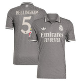 Adidas Jude Bellingham Real Madrid Originals 2024/25 Third Player Jerseys - Charcoal