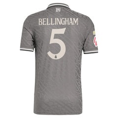 Adidas Jude Bellingham Real Madrid Originals 2024/25 Third Player Jerseys - Charcoal