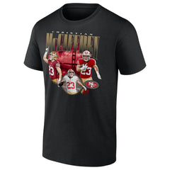 Christian McCaffrey San Francisco 49ers Notorious Player Graphic T-Shirt Black - Fanatics