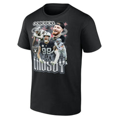 Maxx Crosby Las Vegas Raiders Notorious Player Graphic T-Shirt Black - Fanatics