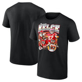 Travis Kelce Kansas City Chiefs Notorious Player Graphic T-Shirt Black - Fanatics