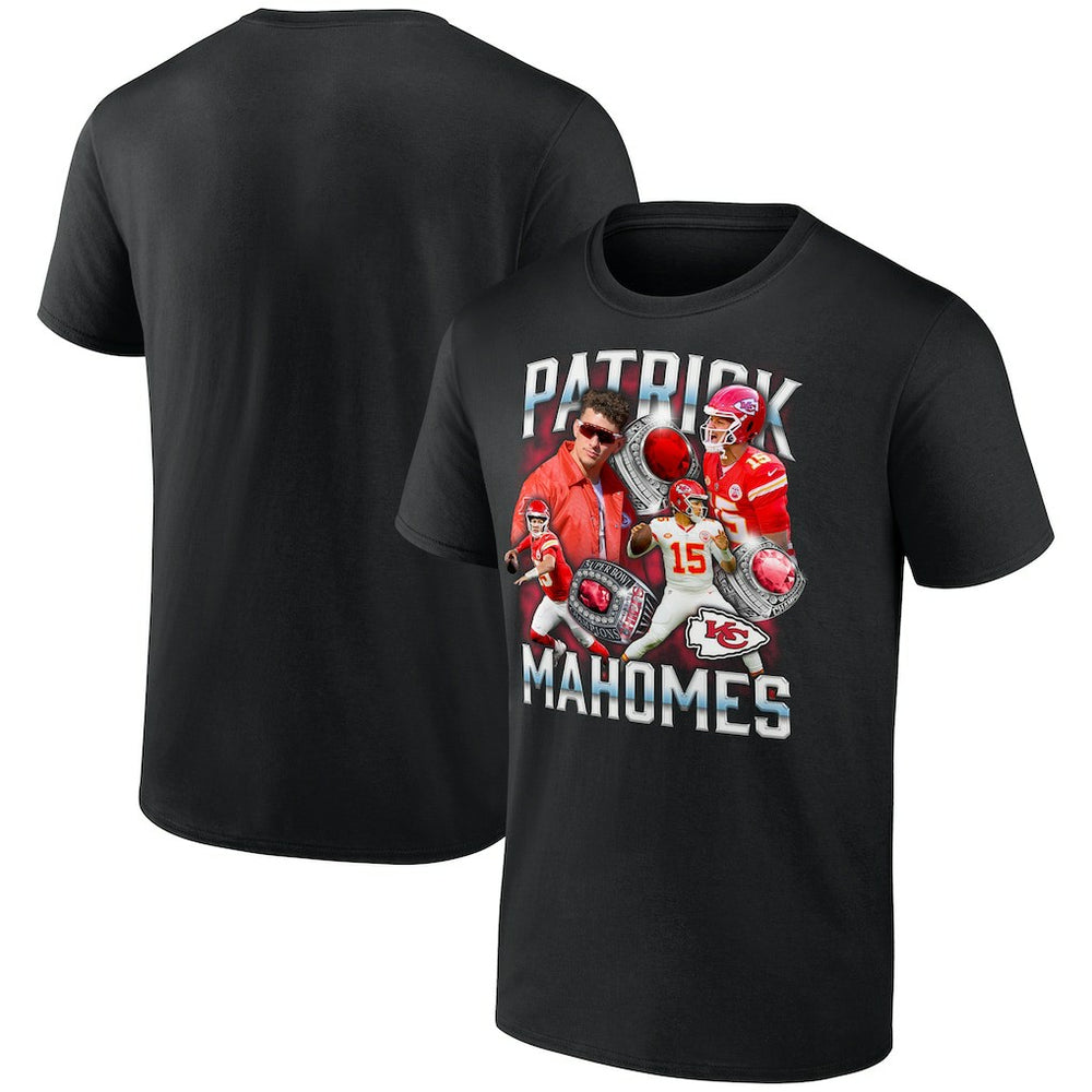 Patrick Mahomes Kansas City Chiefs Notorious Player Graphic T-Shirt Black - Fanatics