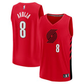 Fanatics - Deni Avdija Portland Trail Blazers Fast Break Player Jersey - Statement Edition - Red