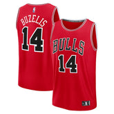 Fanatics - Matas Buzelis Chicago Bulls Fast Break Replica Player Jersey - Icon Editi- Red