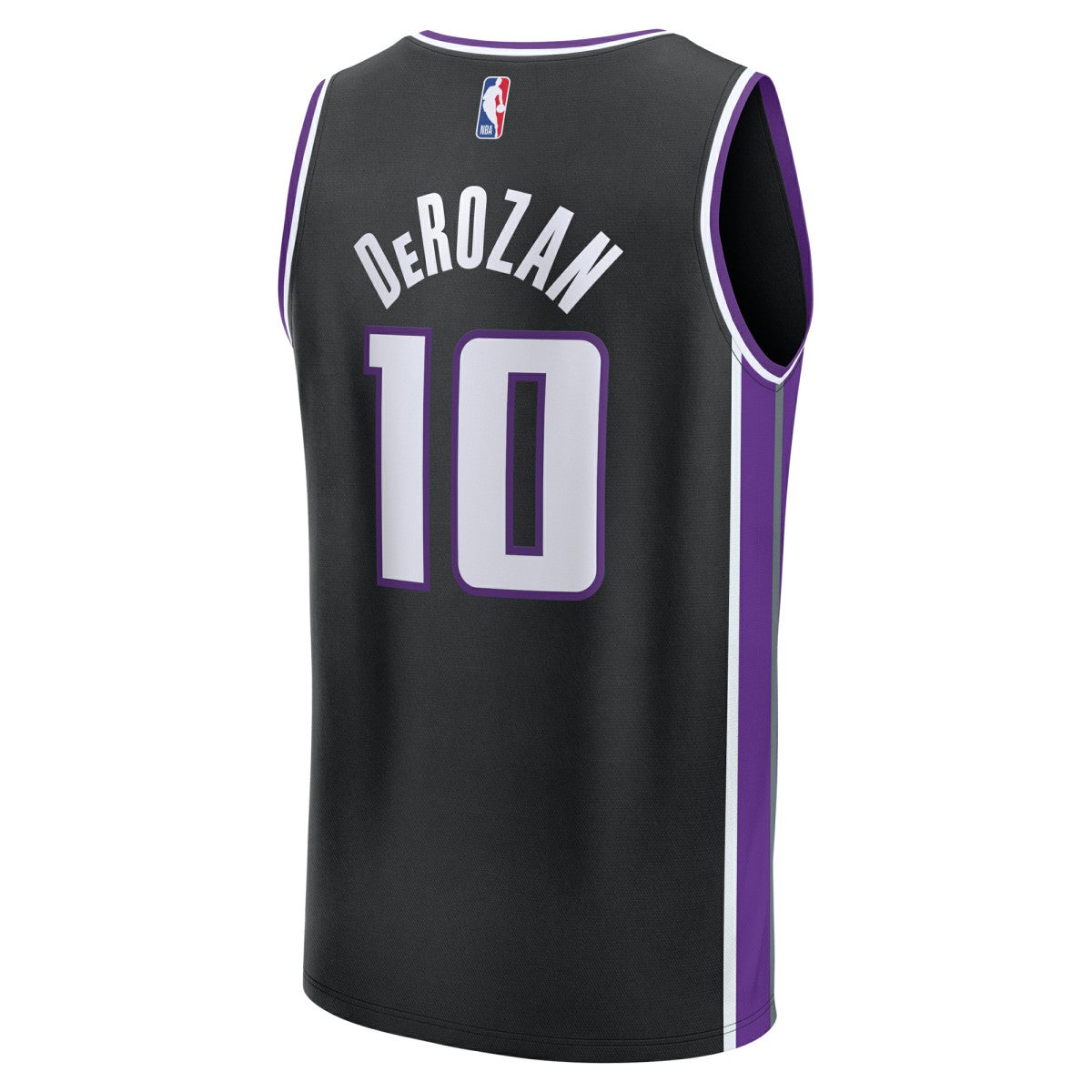 DeMar DeRozan Sacramento Kings Fast Break Replica Player Jersey - Icon Edition - Black | NBA Jerseys