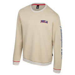 NBA - Philadelphia 76ers Stadium Essentials Unisex Halftime Pullover Sweatshirt - Natural