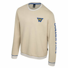NBA - Golden State Warriors Stadium Essentials Unisex Halftime Pullover Sweatshirt - Natural