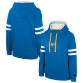 NBA - Oklahoma City Thunder Stadium Essentials Women's Road Game Pullover Hoodie - Blue