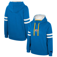 NBA - Oklahoma City Thunder Stadium Essentials Women's Road Game Pullover Hoodie - Blue