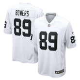 Brock Bowers Las Vegas Raiders Game Jersey White - Nike