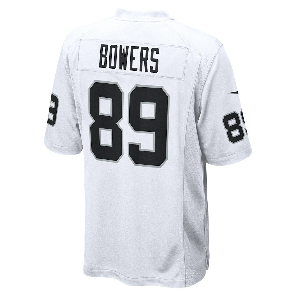 Brock Bowers Las Vegas Raiders Game Jersey - White | NFL Jerseys