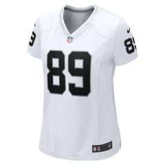 Brock Bowers Las Vegas Raiders Women's Game Jersey White - Nike