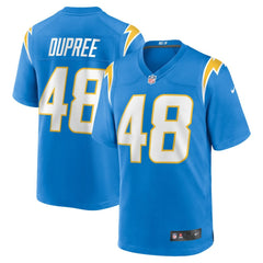 Bud Dupree Los Angeles Chargers Team Game Jersey Powder Blue - Nike