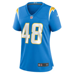 Bud Dupree Los Angeles Chargers Women's Team Game Jersey Powder Blue - Nike