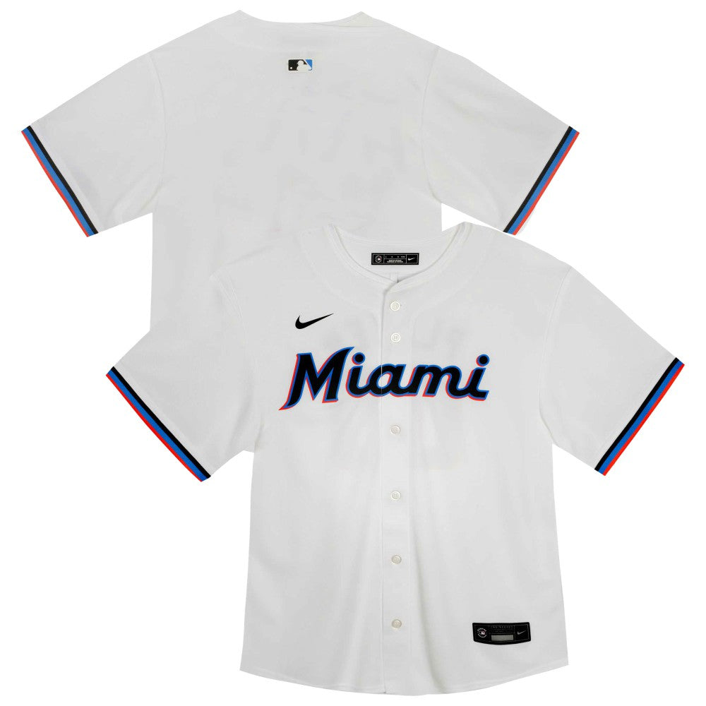 Miami Marlins Nike Youth Home Game Jersey discount