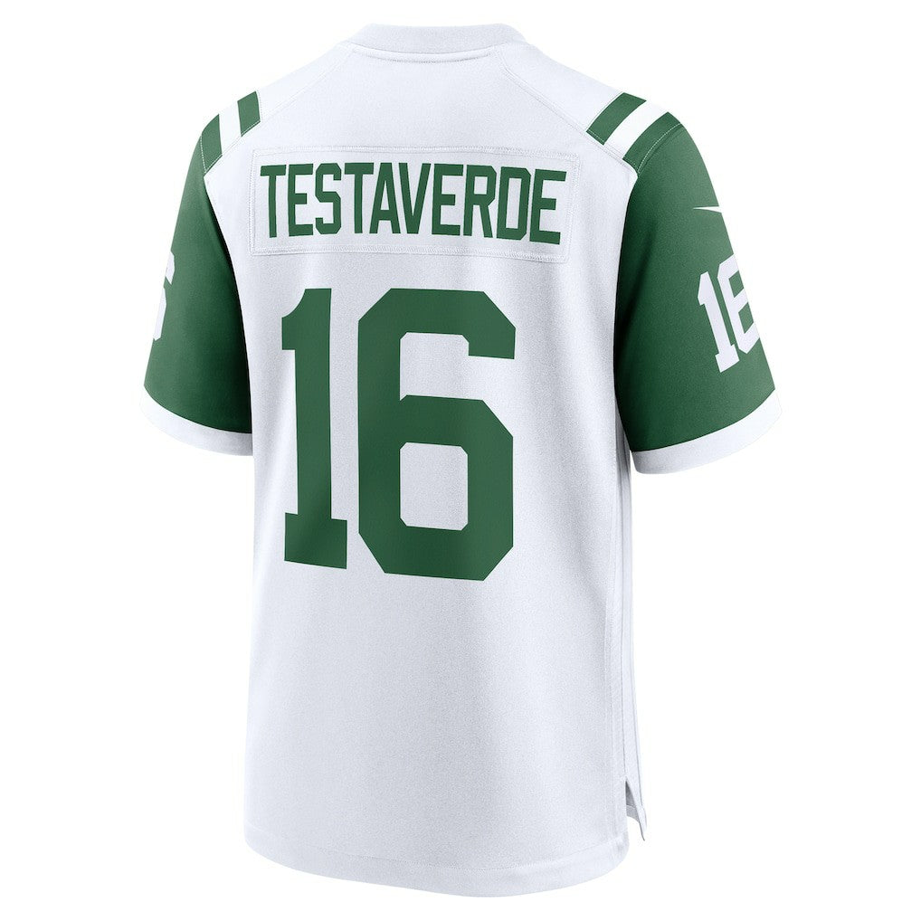 Vinny Testaverde New York Jets Retired Player Alternate Game Jersey - White | NFL Jerseys