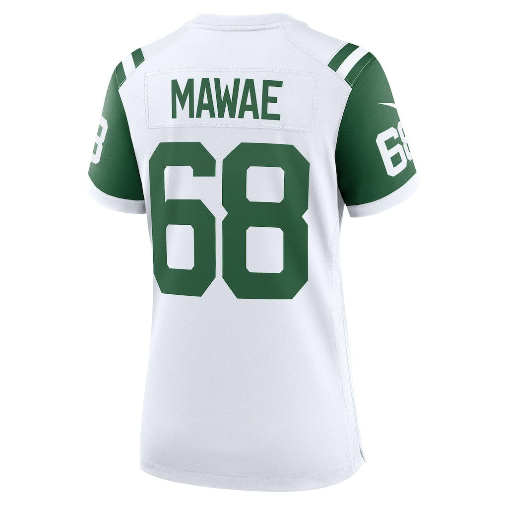 Kevin Mawae New York Jets Women's Classic Alternate Retired Player Game Jersey - White | NFL Jerseys