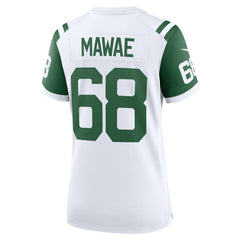 Kevin Mawae New York Jets Women's Classic Alternate Retired Player Game Jersey White - Nike