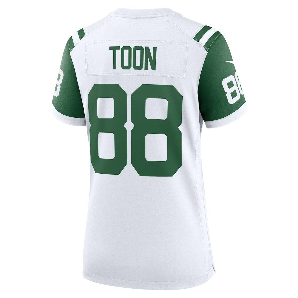 Al Toon New York Jets Women's Classic Alternate Retired Player Game Jersey - White | NFL Jerseys