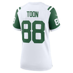 Al Toon New York Jets Women's Classic Alternate Retired Player Game Jersey White - Nike