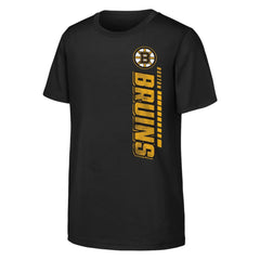 Boston Bruins Youth Atmosphere T-Shirt Black