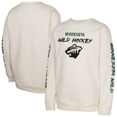 Minnesota Wild - Youth Star Power Pullover Sweatshirt Cream
