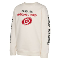Carolina Hurricanes - Youth Star Power Pullover Sweatshirt Cream