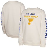 St. Louis Blues - Youth Star Power Pullover Sweatshirt Cream