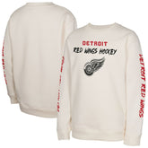 Detroit Red Wings - Youth Star Power Pullover Sweatshirt Cream