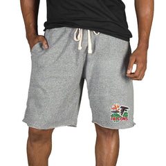 Atlanta Falcons Concepts Sport Mainstream Tri-Blend Shorts Gray - NFL