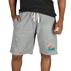 Los Angeles Chargers Concepts Sport Mainstream Tri-Blend Shorts Gray - NFL