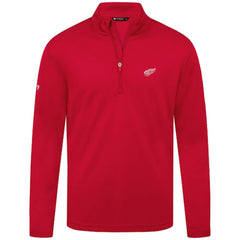 Detroit Red Wings - Levelwear Heron Insignia Core Quarter-Zip Jacket Red