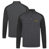 Chicago Blackhawks Levelwear Aztec Insignia Core Quarter-Zip Pullover Top Charcoal