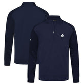 Toronto Maple Leafs - Levelwear Aztec Insignia Core Quarter-Zip Pullover Top Navy