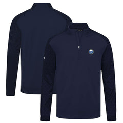 Buffalo Sabres - Levelwear Aztec Insignia Core Quarter-Zip Pullover Top Navy