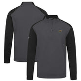 Minnesota Wild - Levelwear Bayou Insignia Core Quarter-Zip Pullover Top Charcoal