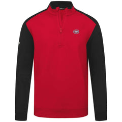 Montreal Canadiens - Levelwear Bayou Insignia Core Quarter-Zip Pullover Top Red