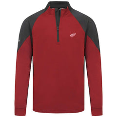 Detroit Red Wings - Levelwear Cadet Insignia Core Quarter-Zip Pullover Top Red
