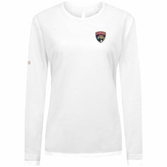Florida Panthers - Levelwear Women's Sequoia Primary Logo Long Sleeve T-Shirt White