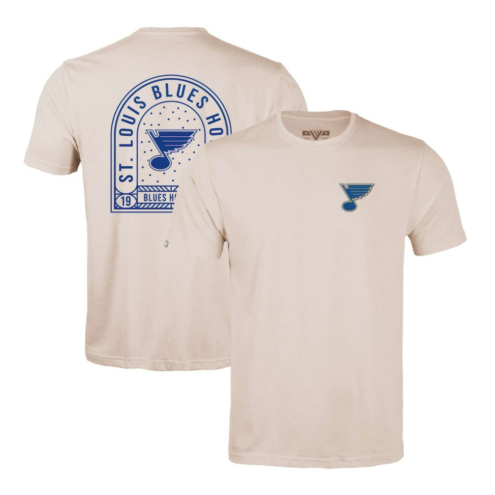 St. Louis Blues - Levelwear Richmond Stained Glass T-Shirt Khaki
