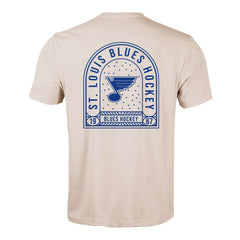St. Louis Blues - Levelwear Richmond Stained Glass T-Shirt Khaki
