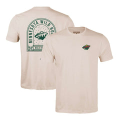 Minnesota Wild - Levelwear Richmond Stained Glass T-Shirt Khaki