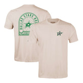 Dallas Stars - Levelwear Richmond Stained Glass T-Shirt Khaki