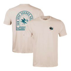 San Jose Sharks - Levelwear Richmond Stained Glass T-Shirt Khaki