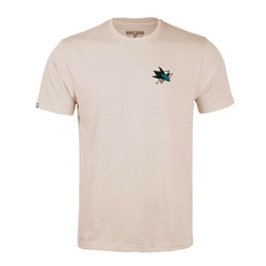San Jose Sharks - Levelwear Richmond Stained Glass T-Shirt Khaki