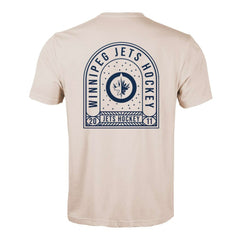 Winnipeg Jets - Levelwear Richmond Stained Glass T-Shirt Khaki