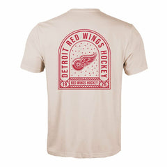 Detroit Red Wings - Levelwear Richmond Stained Glass T-Shirt Khaki
