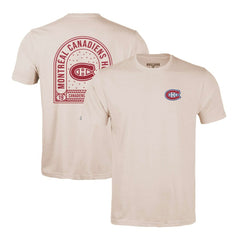 Montreal Canadiens - Levelwear Richmond Stained Glass T-Shirt Khaki