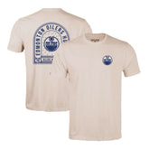 Edmonton Oilers - Levelwear Richmond Stained Glass T-Shirt Khaki