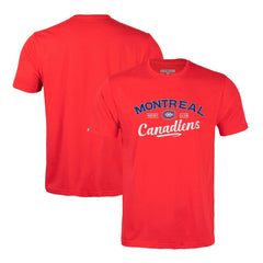 Montreal Canadiens - Levelwear Richmond Ice Wall T-Shirt Red